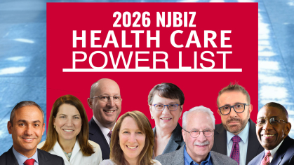 NJ Biz Health Power List 2026